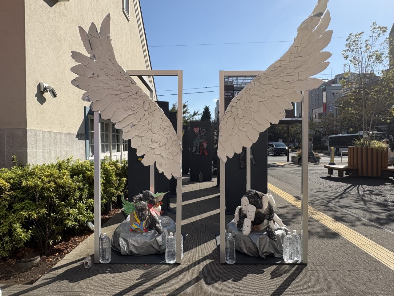 インスタレーションアート旧国立駅舎